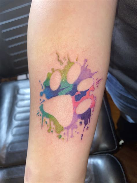 We did not find results for: I got a watercolor paw print tattoo in 2020 (With images ...