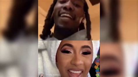 Offset And Cardi B Talking Dirty In Instagram Live Youtube