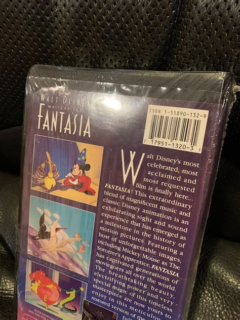 Fantasia Vhs Original Disney Movie Video Walt Disney