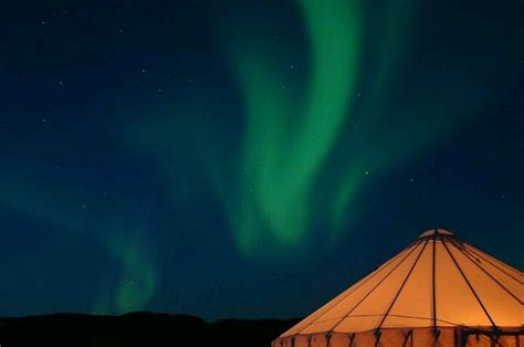 Aurora Boreal Outdoor Gear Tent Northern Lights Natural Landmarks