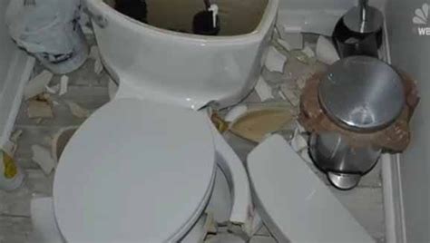 Florida Woman Says Toilet Explodes After Lightning Strike