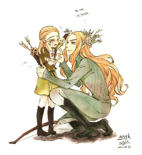 Aww Legolas Legolas And Thranduil The Hobbit