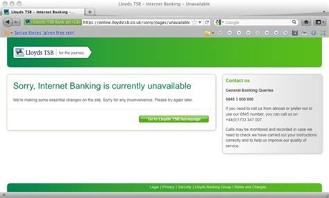 Последние твиты от lloyds bank (@lloydsbank). Lloyds TSB online banking, ATMs titsup in server crash ...