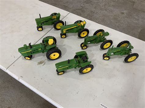 John Deere Collectible Toy Tractors Bigiron Auctions