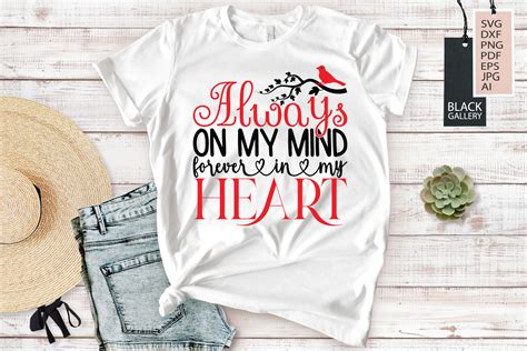 Always On My Mind Forever In My Heart Graphic By Hossenroni · Creative