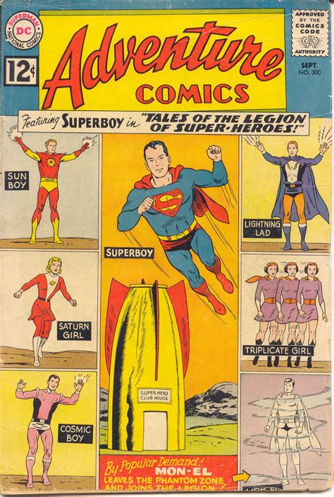 Days Of Adventure Adventure Comics 300 September 1962