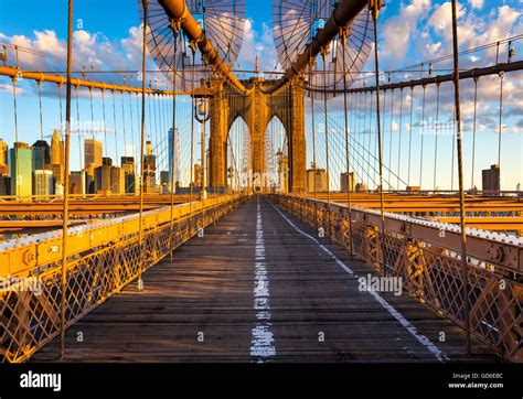 The Brooklyn Bridge In New York City Is One Of The Oldest Suspension
