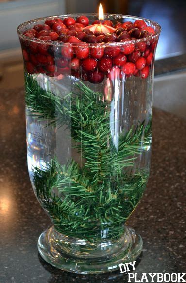 A Cranberry Christmas Centerpiece For Your Holiday Table The Diy