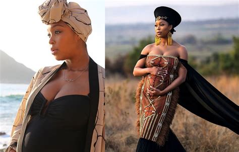 In Pictures Minnie Dlamini Jones Shares Pregnancy Journey