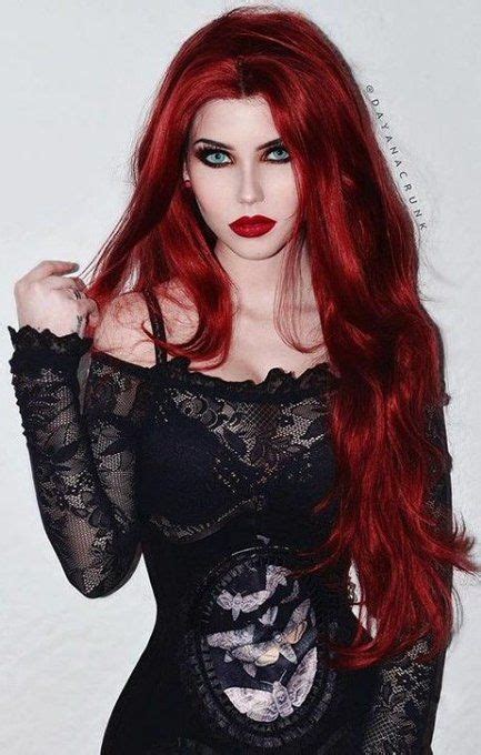 Поиск в Твиттере Dayana Crunk Beautiful Redhead Gothic Fashion
