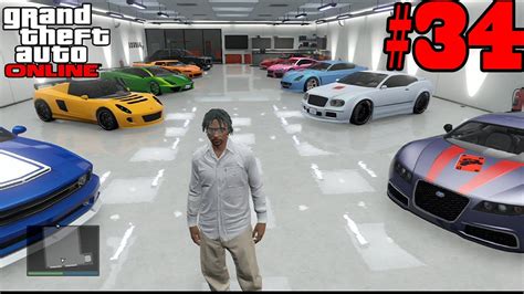Gta 5 Online Gameplay 34 Million Dollar Car Collection Youtube