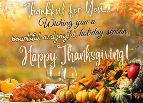 Wish Happy Thanksgiving To Everyone Free Happy Thanksgiving Ecards 123 Greetings