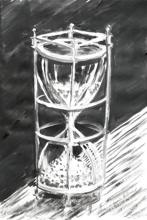 Hourglass Painting By James Mccormack Pixels