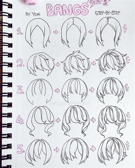 Hair Step By Step Drawing At Drawing Tutorials