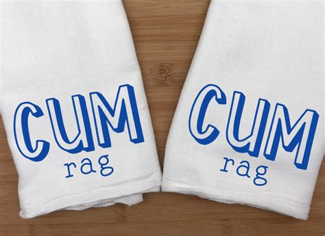 Cum Rag And Cum Rag Set Clean Up Towel Gag T After Etsy