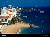 beach, hotels, Condado, Santurce, city of San Juan, San Juan, Puerto ...