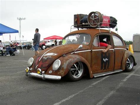 20 Best Photos Of Volkswagen Beetle Rat Rods With Patina Look On The
