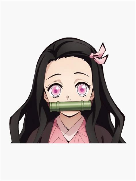 Pegatina Nezuko Kamado Peek Demon Slayer De Shinobu Kocho Demon