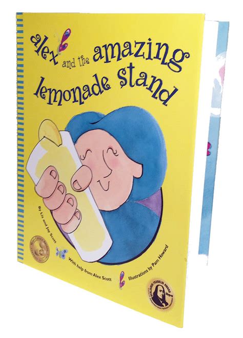 alex and the amazing lemonade stand book alex s lemonade stand foundation shop