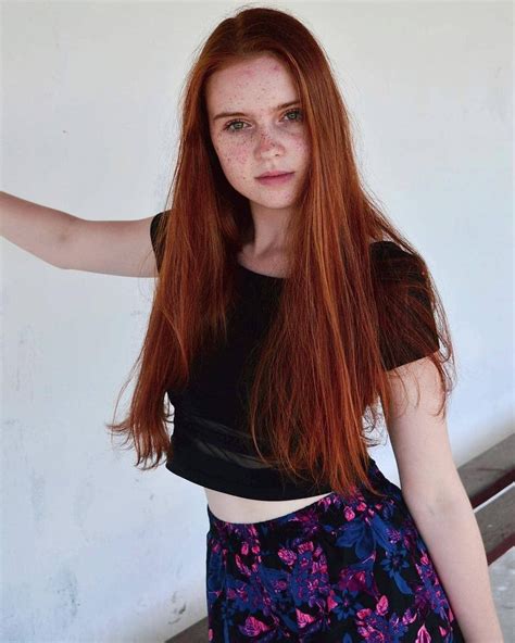 ️ Redhead Beauty ️ Red Hair Model Beautiful Freckles Red Hair Woman