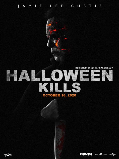 Halloween Kills Movie Poster Designed By Me Bwg 🎨 Rhalloweenmovies