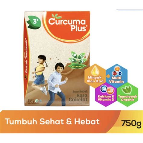 Curcuma Plus Temulawak Extract Milk Powder 750gr Shopee Malaysia