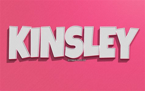 Download Wallpapers Kinsley Pink Lines Background Wallpapers With