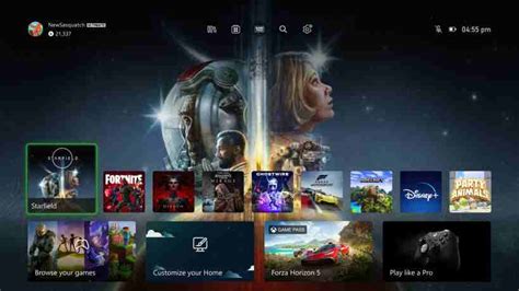 New Xbox Home Screen Rolls Out To Xbox Series Xs And Xbox One