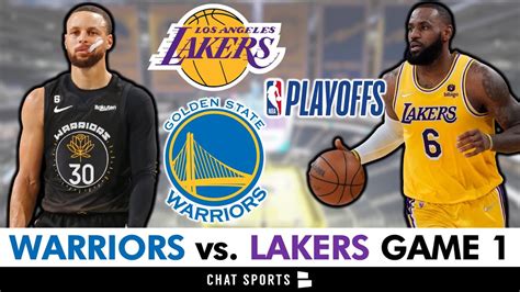 Warriors Vs Lakers Game 1 Live Streaming Scoreboard Play By Play Highlights 2023 Nba