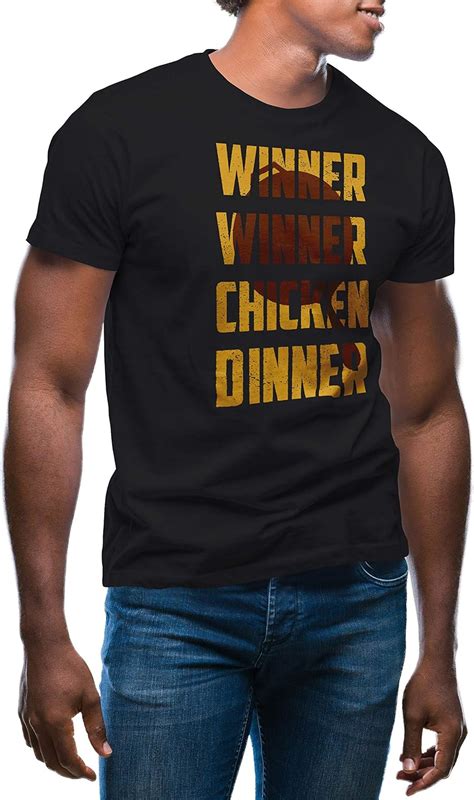 Winner Winner Chicken Dinner Mens T Shirt Uk Clothing