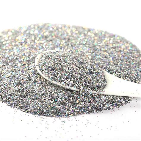 Supply Good Quality Silver Glitter Multicolor Different Sizes Sparkle