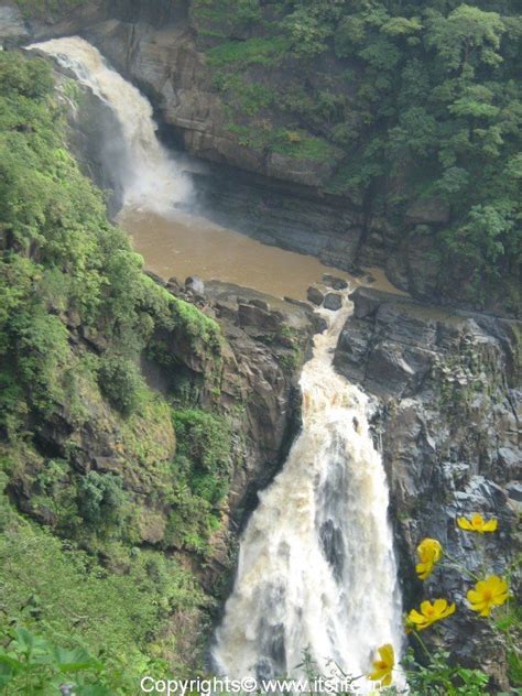 Magod Falls One Among The Numerous Waterfalls Of Karnataka