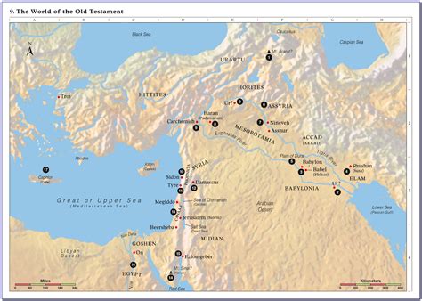 Map Of Canaan In Old Testament Times Art Bible Mapping Bible Old