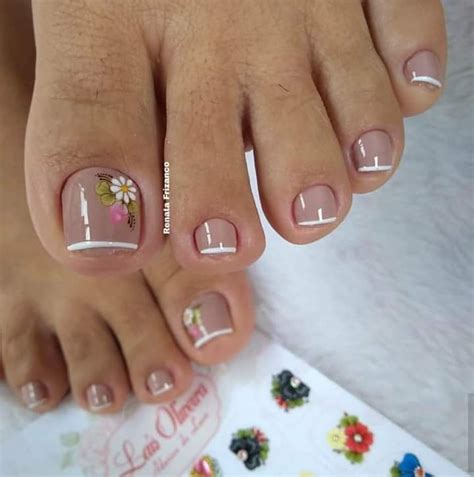 Las 92 Mejores Uñas De Los Pies Pintadas Sencillas Vn