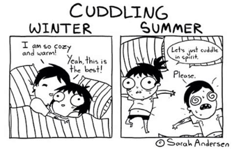 5 Cuddle Positions For Warmer Weather