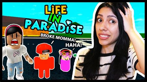Bullied By My Own Kids Roblox Life In Paradise Youtube