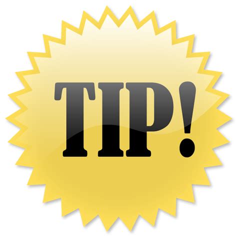 Tips Icon Transparent File Png Play