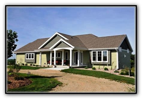 Colors In Exterior Paint Ranch Style House