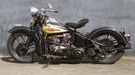 1939 Harley Davidson El Knucklehead Unrestored Except For Paint Lot