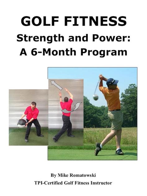 Golf Fitness Strength And Power A 6 Month Program Mach 3 Speed