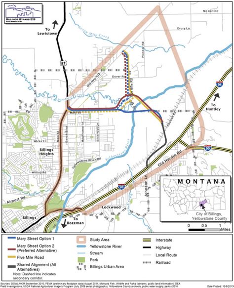 Billings Bypass Final Eis Has Been Published Lockwood Montana News