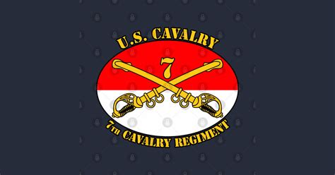 7th Cavalry Regiment 7th Cavalry Regiment Sticker Teepublic