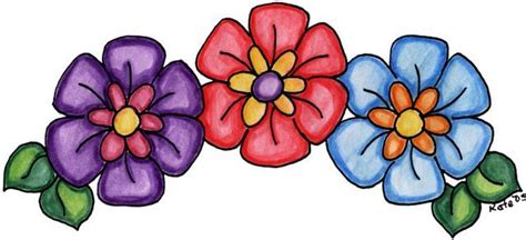 Flores A Color Para Imprimir Imagui