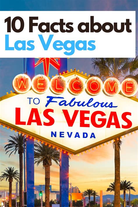 10 interesting facts about las vegas travel and eat