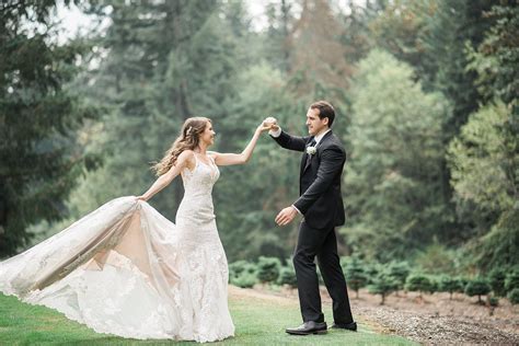 The printable gift voucher is a perfect solution to the increasingly common problem of what to give as a wedding present when friends and family who have been shacked up for years and even raised children together finally decide to the the knot in their middle/layer years. Wedding day spinning dance pose. must have! Trinity Tree Farm Wedding Photos. Seat… | Seattle ...