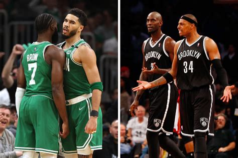 Brooklyn Nets Boston Celtics Trade Pierce Garnett For Draft Picks