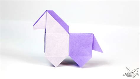 Origami Horse Tutorial Cute Origami Pony Paper Kawaii