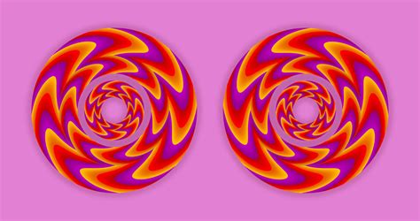Rotating Rings Optical Illusion By H Flaieh On Deviantart