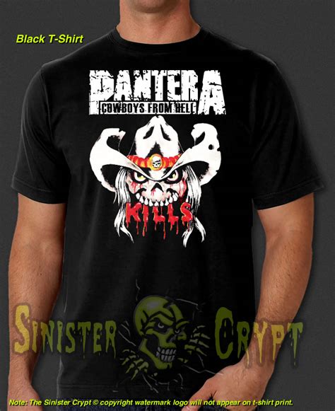 Vintage Pantera Rock Band T Shirtpantera Cowboys From Hell Shirt