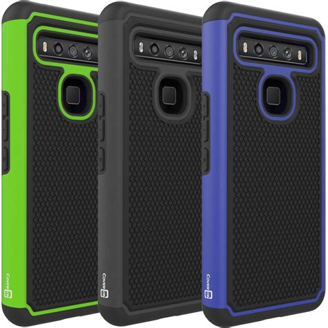 Fit Verizon Tcl 10 5g Uw Phone Case Screen Protector Hybrid Slim Hard